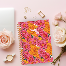 Load image into Gallery viewer, Golden Blooms Planner