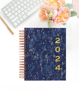 Blue Grey Planner