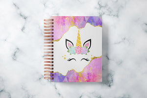 3 Subject Notebook - Unicorn Magic