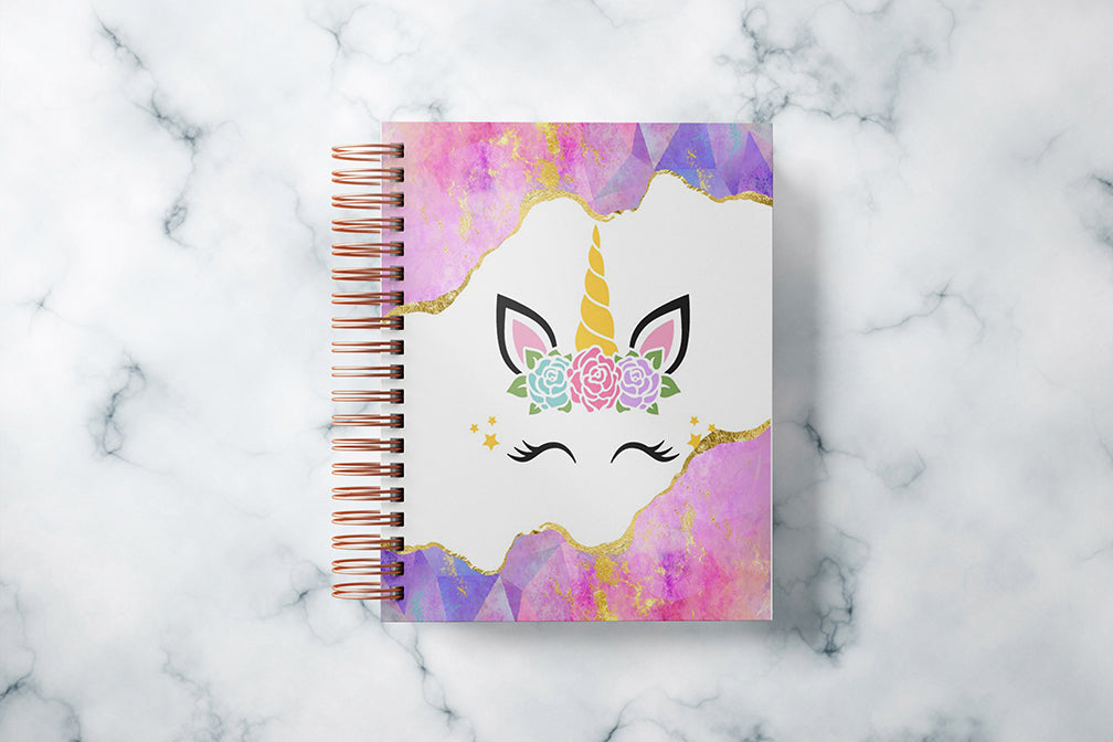 3 Subject Notebook - Unicorn Magic